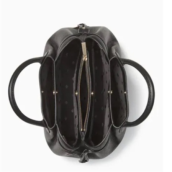 Kate Spade Dumpling Large Satchel In Black - Picture 10 of 14